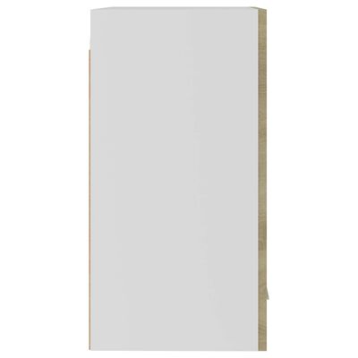 vidaXL Viseča omarica sonoma hrast 39,5x31x60 cm iverna plošča