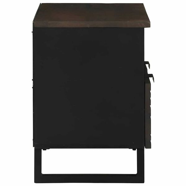 vidaXL TV enote s predalom Oreh 70 x 33 x 46 cm Konstruiran les