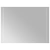 vidaXL LED kopalni&scaron;ko ogledalo 60x80 cm