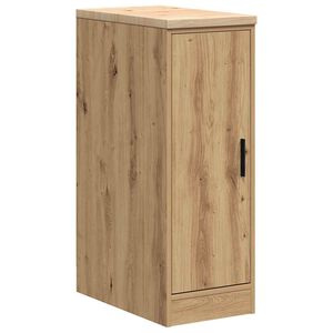 vidaXL Garažna omara za shranjevanje 30x51x85 cm trdna borovina