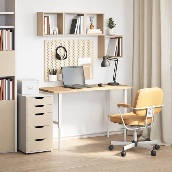 vidaXL Mizna plo&scaron;ča neobdelan 120x60x2,5 cm trdna hrastovina