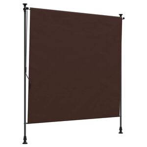vidaXL Zunanja Rolfa Rjava 100 x 270 cm