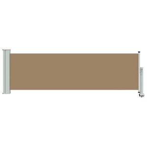 vidaXL Stranska senčila 60 x 300 cm 100% poliester, železo, jeklo