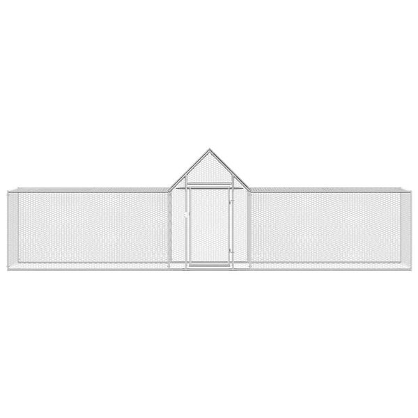 vidaXL Koko&scaron;njak 5x1x1,5 m pocinkano jeklo