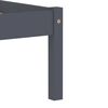 vidaXL Posteljni okvir s 4 predali siva trdna borovina 160x200 cm