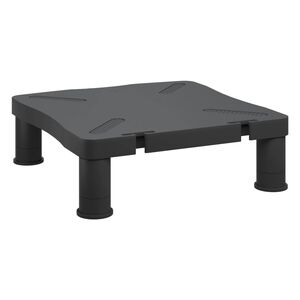 vidaXL Stojalo za monitor črno 33,5x34x10,5 cm
