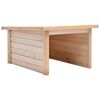 vidaXL Garaža za kosilnico 92x104x59,5 cm trdna borovina 19 mm