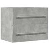 vidaXL Omarica za umivalnik betonsko siva 60x38,5x48 cm iverna plo&scaron;ča