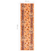 vidaXL Tepih tekač BCF terakota 80x300 cm