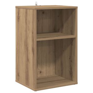 vidaXL Omara za plo&scaron;če Artisan hrast 38 x 33 x 61 cm Inženirski les