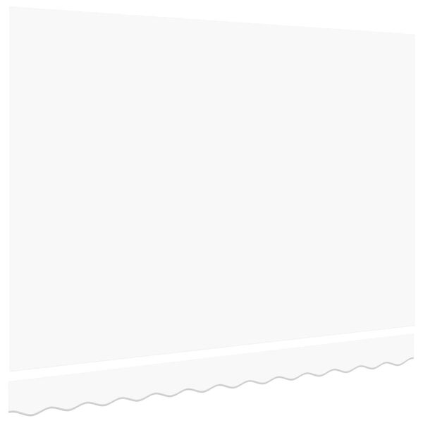 vidaXL Nadomestno platno za tendo Bela 280 x 245 cm Poliester