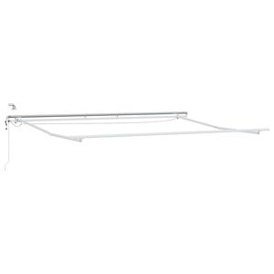 vidaXL Okvir tende Bela 450 &times; 300 cm Aluminij