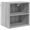 vidaXL Viseča omarica Siva Sonoma 40 x 29,5 x 40 cm Inženirski les