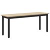 vidaXL klop Sonoma hrast 110 x 35 x 45 cm Inženirski les