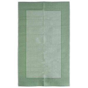vidaXL Zunanja preproga ARAKIL zelena120x180 cm PP