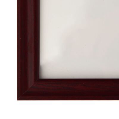 vidaXL Foto okvirji 5 kosov stenski/namizni temno rdeči 59,4x84 cm