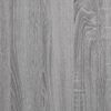 vidaXL Stenska polica siva sonoma 102x30x29 cm inženirski les