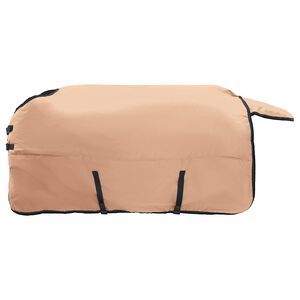 vidaXL Konjski pla&scaron;č Kapučino 75 cm Poliester