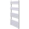 vidaXL Kopalni&scaron;ki cevni radiator za centralno raven 600x1200 mm