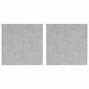 vidaXL Stopnice 2 kos 40 x 40 cm srebrna Aluminij Kvadrat