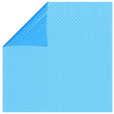 vidaXL Pokrivalo za bazen modro 400x200 cm PE