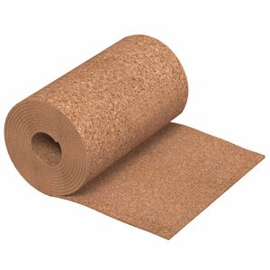 vidaXL Plutovina Rjava 500 x 50 x 0,8 cm Pluta