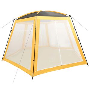 vidaXL &Scaron;otor za bazen iz blaga 500x433x250 cm rumen