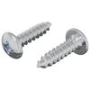 vidaXL Vijak 2 pcs srebrna M4 x 16 mm Jeklo