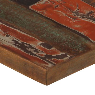 vidaXL Barska miza iz trdnega predelanega lesa 150x70x107 cm večbarvna