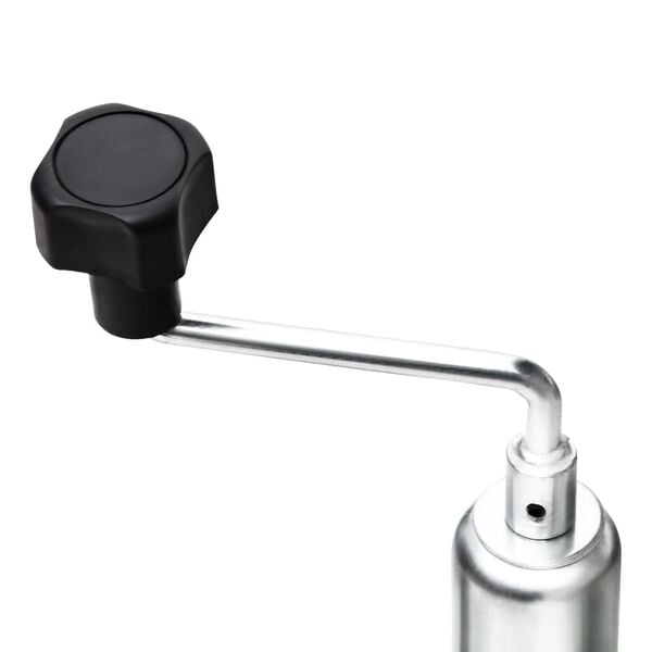 vidaXL Podporno kolo za prikolico 48 mm pocinkano jeklo