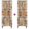 vidaXL Highboard 40x33,5x110 cm Masivni les Mango
