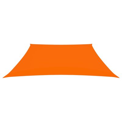vidaXL Senčno jadro oksford blago trapez 3/4x3 m oranžno