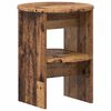 vidaXL Stranska omara Star les &Oslash;40 x 50 cm Konstruirano leseno