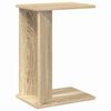 vidaXL Stranska miza Sonoma hrast 35 x 25 x 50 cm Inženirski les
