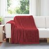 vidaXL Obloge 6 pcs Bordeaux rdeča 200 x 150 cm Flis