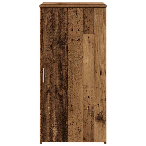 vidaXL shranjevalna omara Old Wood 50x45x103,5 cm inženirski les