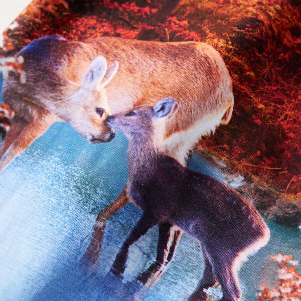 Otroška obleka z dolgimi rokavi starinsko roza 104