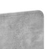 vidaXL Vzglavje Betonsko siva 160 cm Konstruiran les