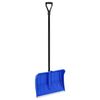 vidaXL Lopata za sneg modra 147 cm kovina