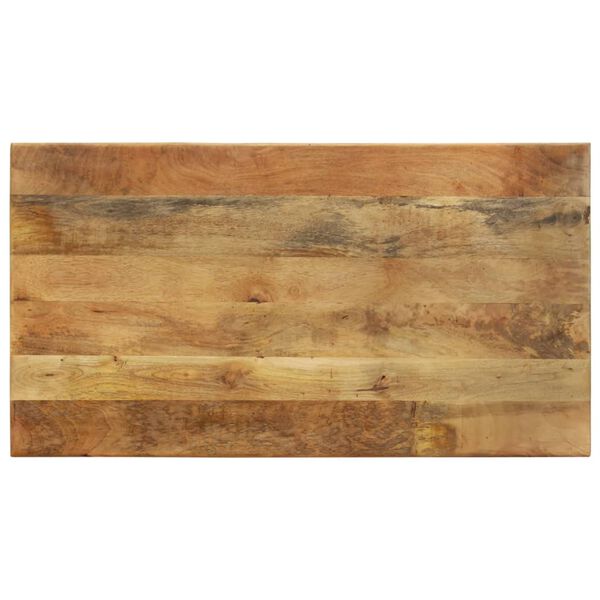 vidaXL Jedilna miza 110x60x76 cm trden mangov les