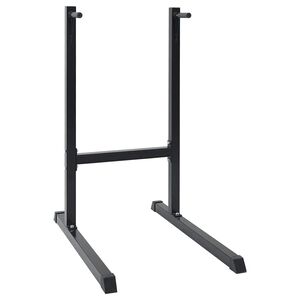 vidaXL Dip postaja Črna 103,5 x 66,5 x 121,5 cm Pra&scaron;no lakirano jeklo
