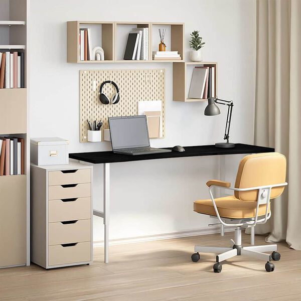 vidaXL Mizna plo&scaron;ča temno rjava 160x50x2,5 cm trdna hrastovina