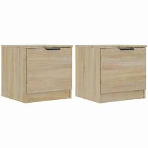 vidaXL Nočna omarica 2 kosa sonoma hrast 40x39x40 cm