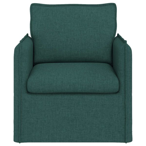 vidaXL Kavč Temno zelena