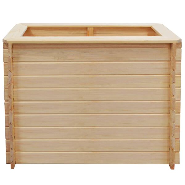 vidaXL Visoka greda 100x50x80 cm borovina 19 mm