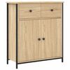 vidaXL Komoda sonoma hrast 70x30x80 cm inženirski les