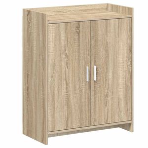 vidaXL Omara za čevlje Sonoma hrast 73,5 x 36 x 92 cm Inženirski les