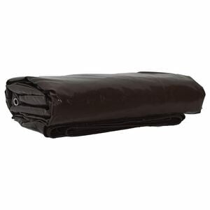 vidaXL Tarpaulin 650g / m&sup2; Rjava 2 x 3 m Platno s PVC premazom