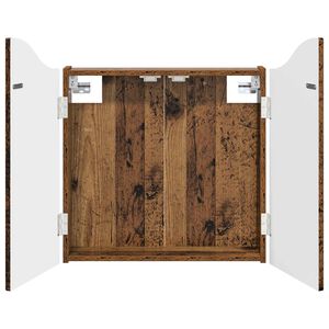 vidaXL Omara za tarče Star les 56 x 12 x 63 cm Inženirski les