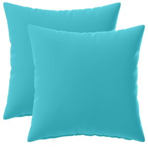 vidaXL Prevleka za blazino 2 pcs HEERLEN Turkizna 30 x 30 cm Poliester